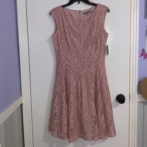 Blush Lace Dress